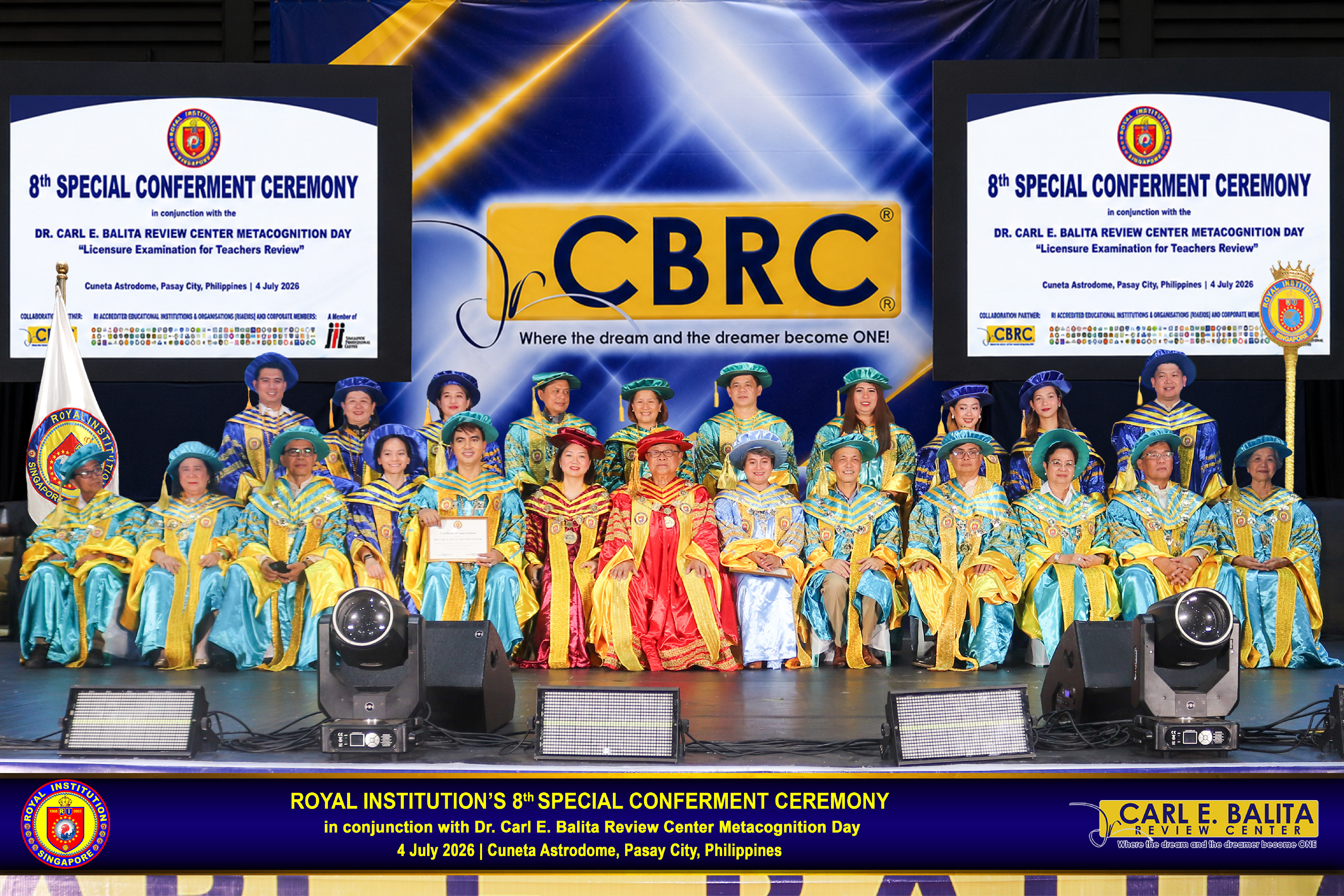 RIs 8th Special Conferement Ceremony